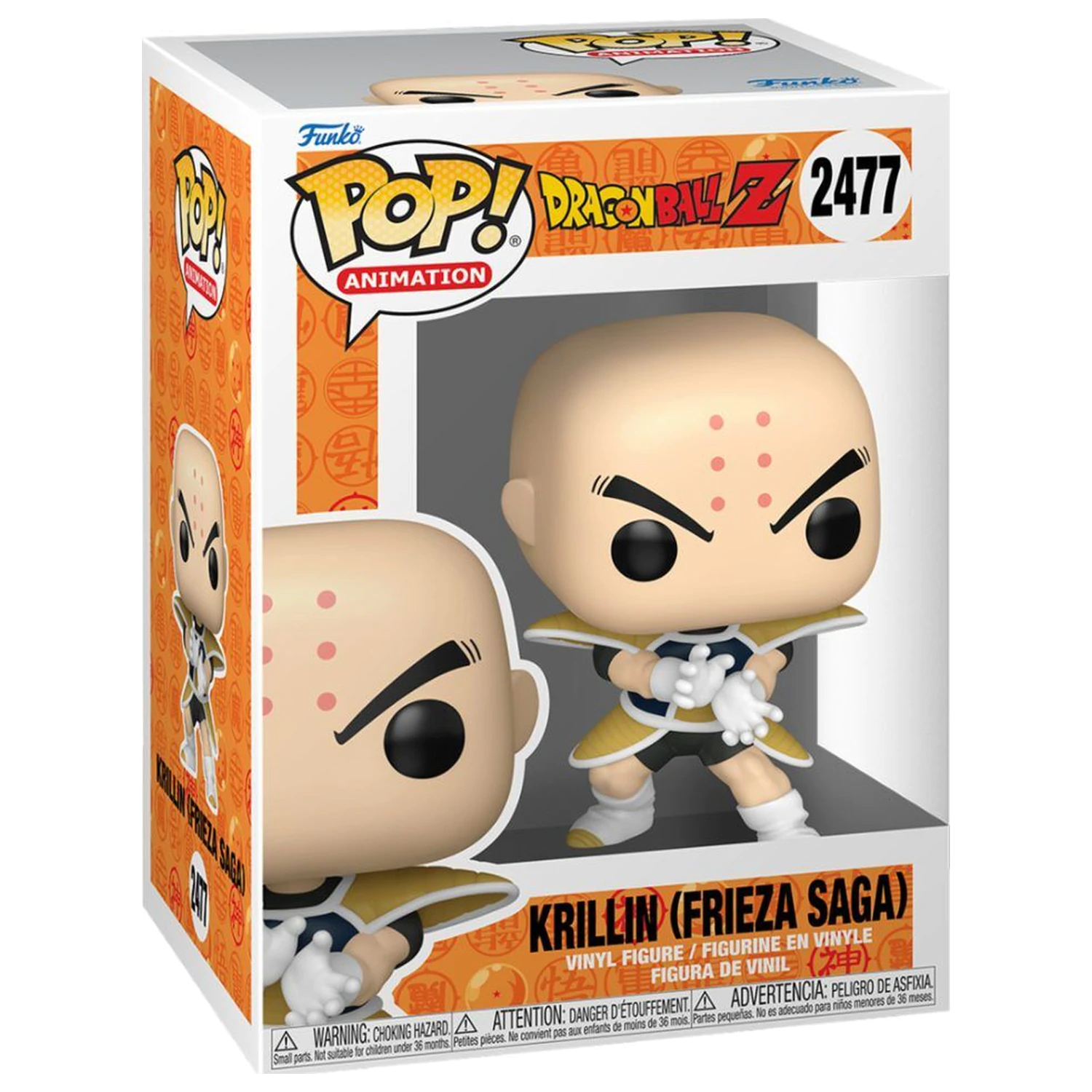 Funko POP Figur Dragon Ball Z Krillin Frieza Saga Produktfoto