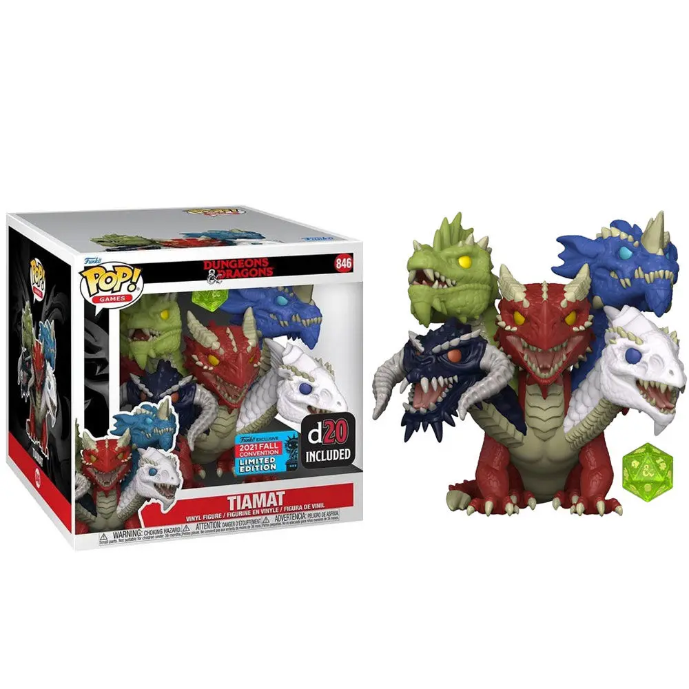 Dungeons &amp; Dragons Oversized POP! Animation Vinyl Figur Tiamat 15 cm Produktfoto