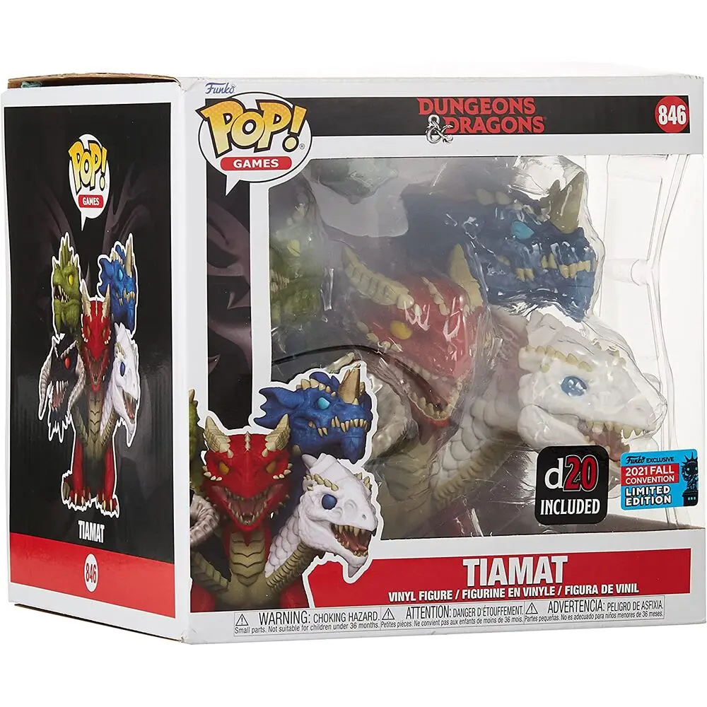 Dungeons &amp; Dragons Oversized POP! Animation Vinyl Figur Tiamat 15 cm Produktfoto