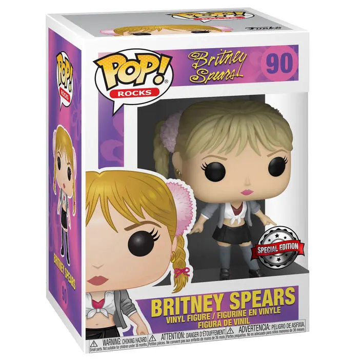 Funko POP Figur & T-Shirt Set Britney Spears One More Time Exkluzív termékfotó