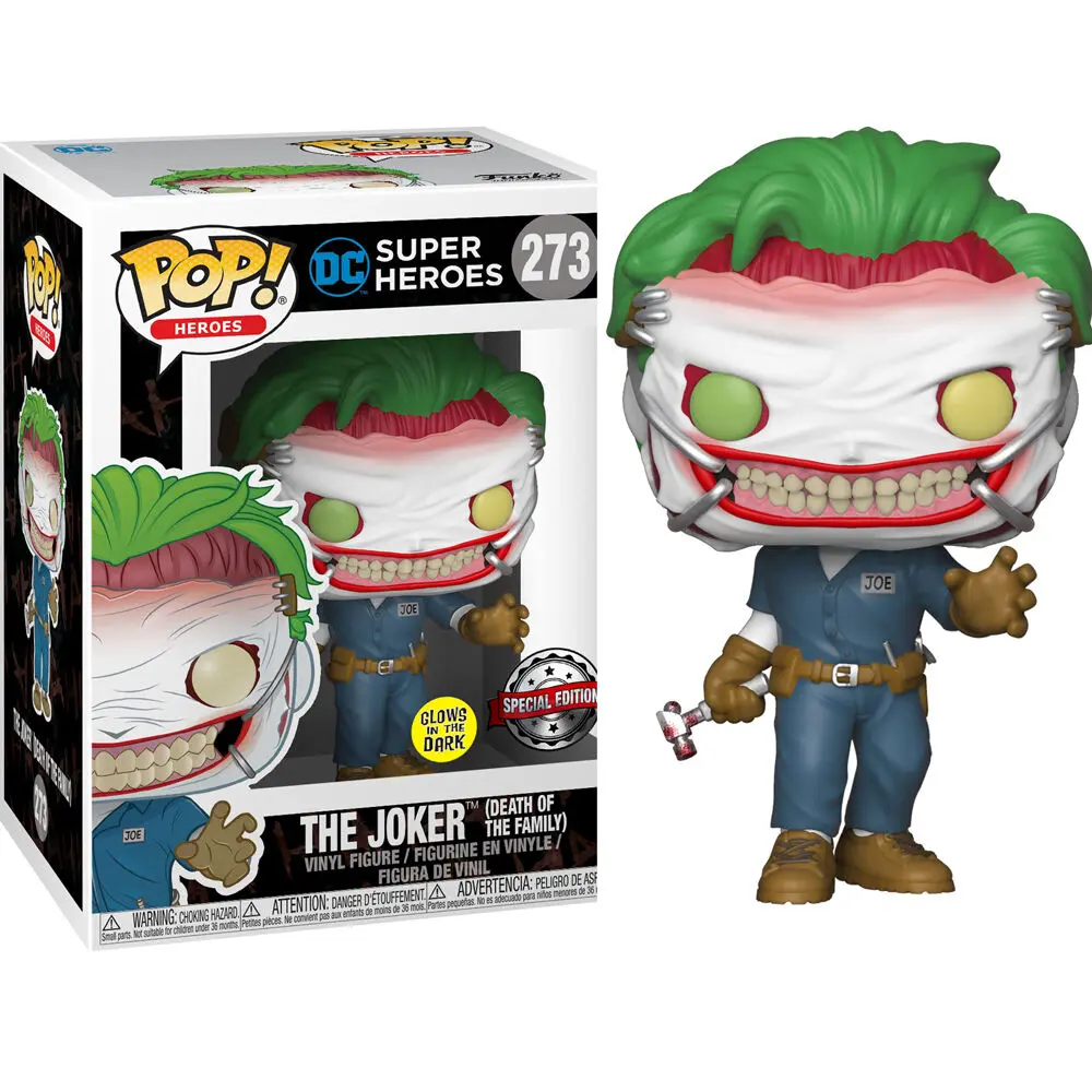 Funko POP! Figur & T-Shirt Set DC Comics The Joker Exkluzív termékfotó