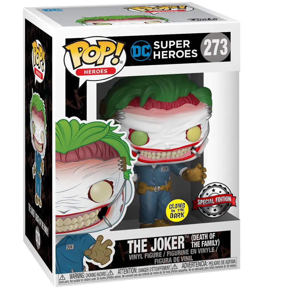 Funko POP! Figur & T-Shirt Set DC Comics The Joker Exkluzív termékfotó