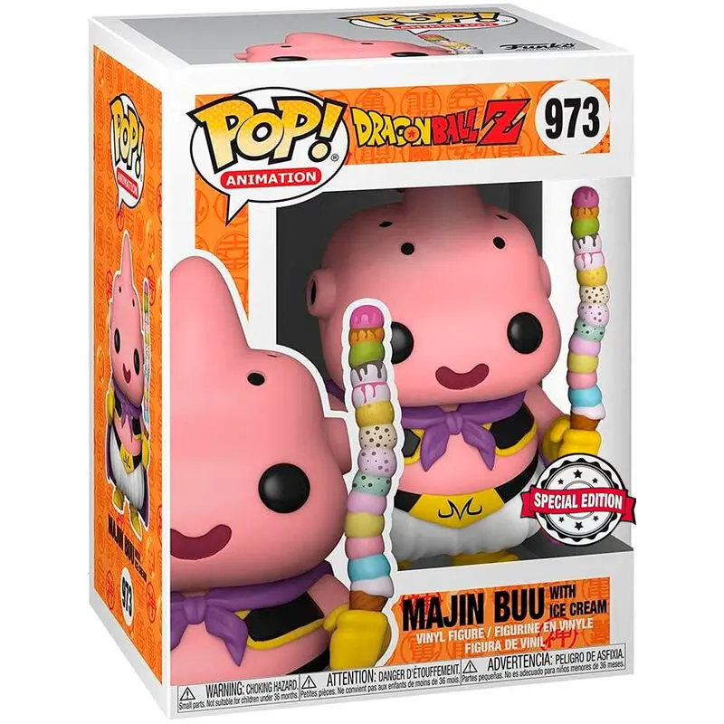 Funko POP! Figur & T-Shirt Set Dragon Ball Z Majin Buu Exkluzív termékfotó