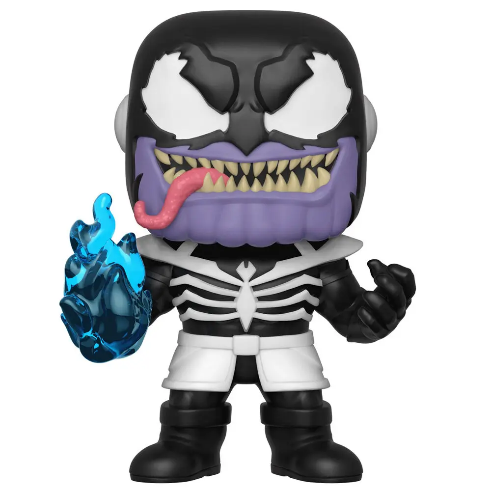 Funko POP Figur & T-Shirt Set Marvel Venom Venomized Thanos Exkluzív termékfotó