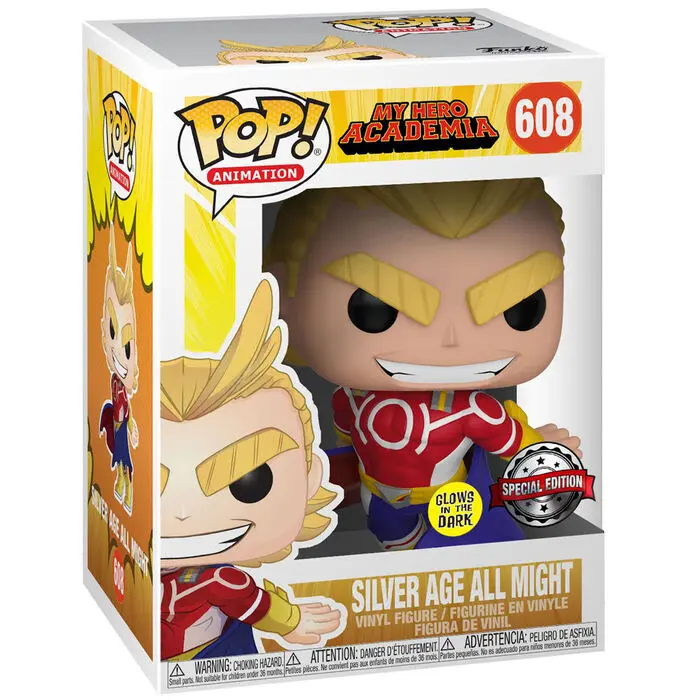 Funko POP Figur & T-Shirt Set My Hero Academia All Might Exkluzív termékfotó