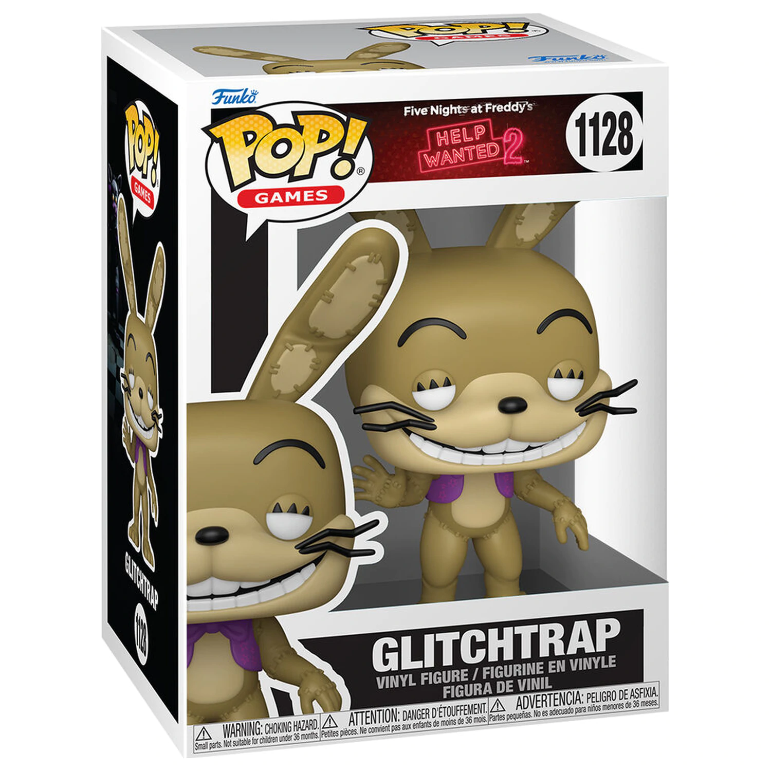 Funko POP Figur Five Nights at Freddys Help Wanted 2 Glitchtrap Produktfoto