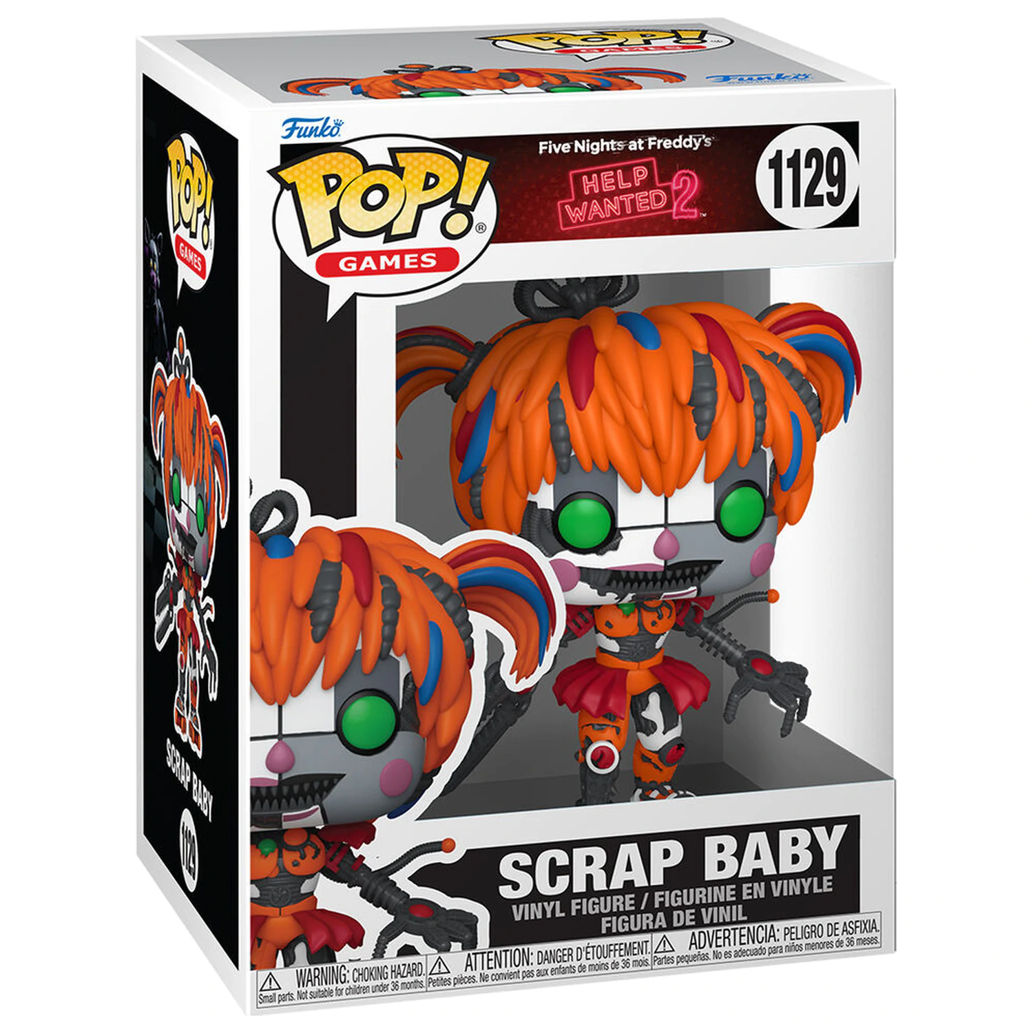 Funko POP Figur Five Nights at Freddys Help Wanted 2 Scrap Baby Produktfoto