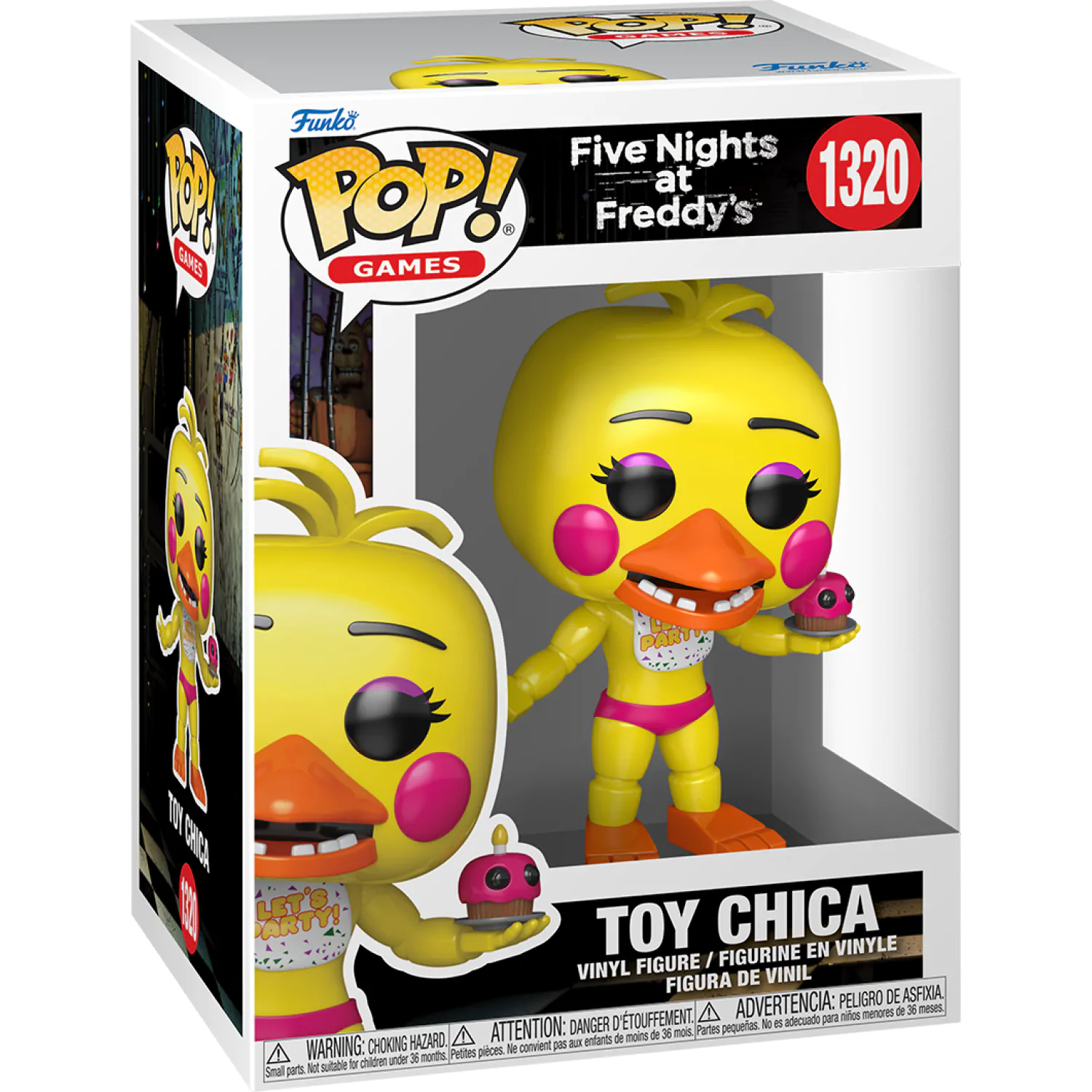 Funko POP Figur Five Nights at Freddys Toy Chica Produktfoto
