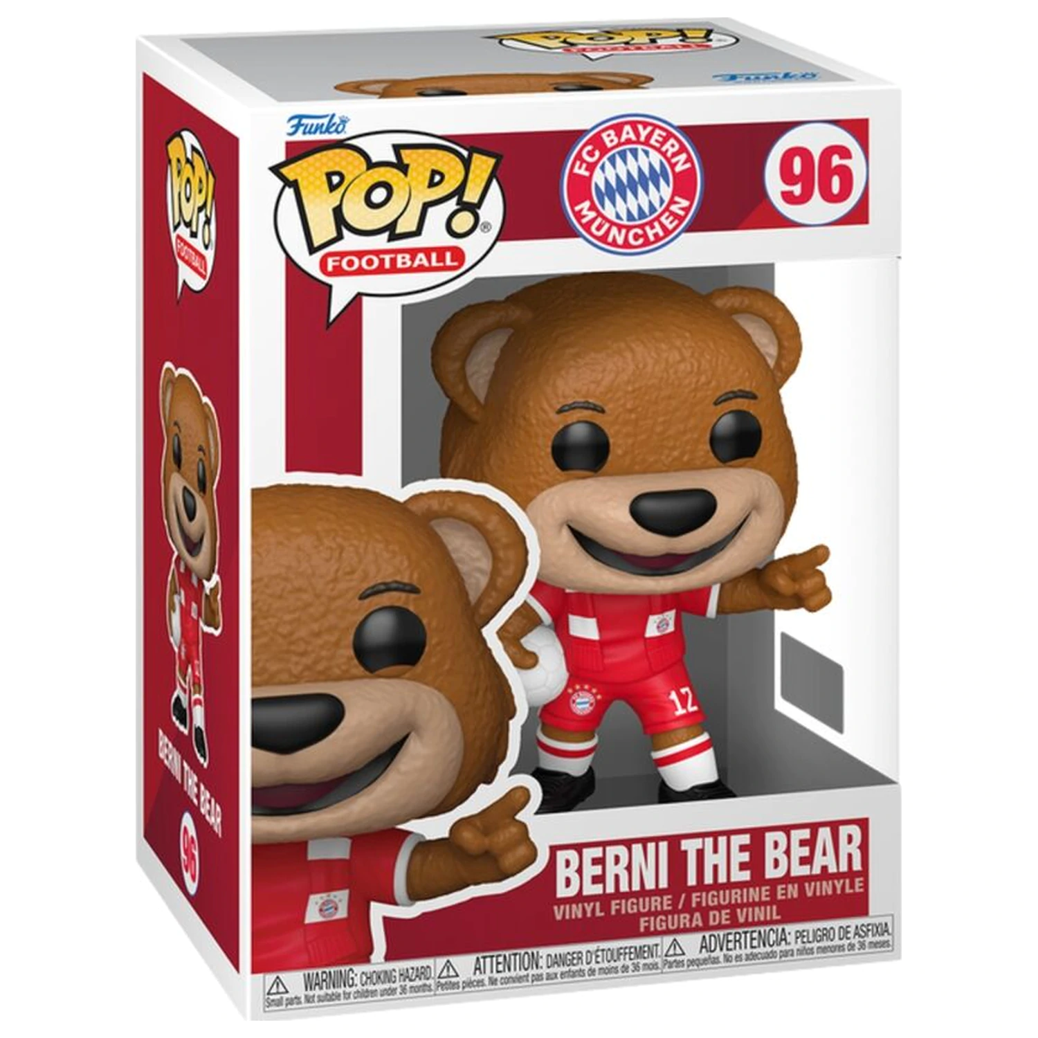 Funko POP Figur Football FC Bayern Munich Berni The Bear Produktfoto