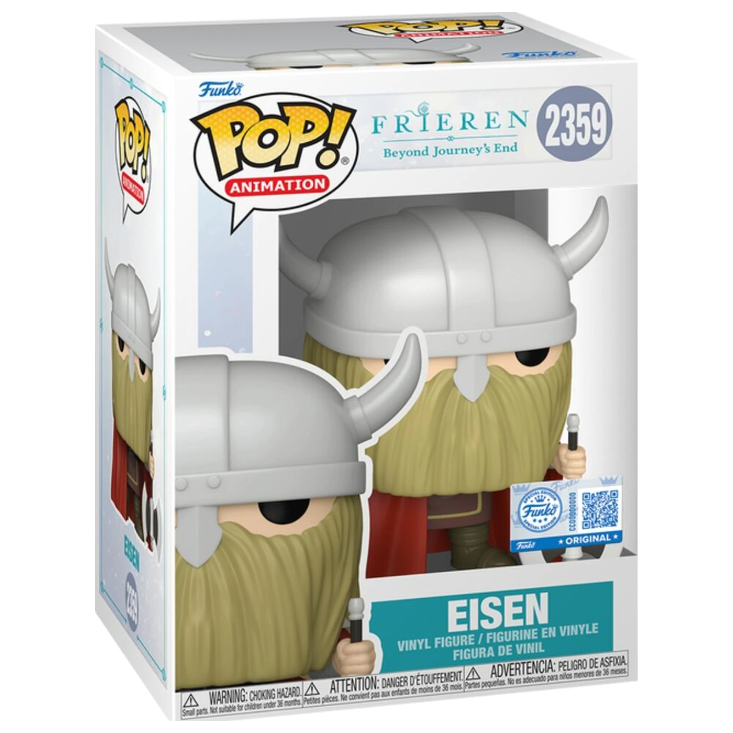 Funko POP Figur Frieren Beyond Journey's End Eisen Produktfoto