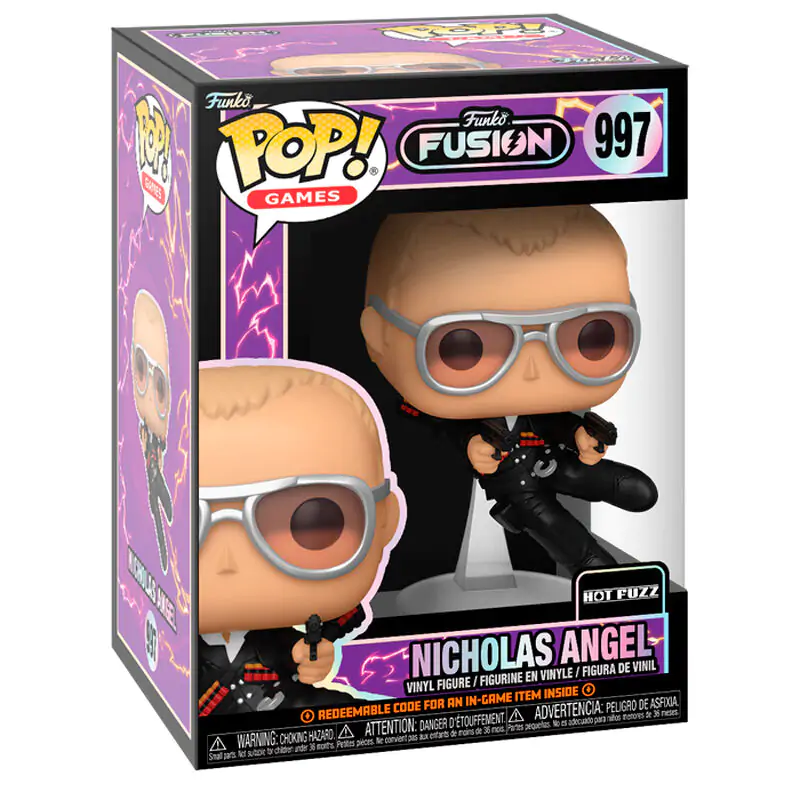 POP Figur Funko Fusion Hot Fuzz Nicholas Angel termékfotó