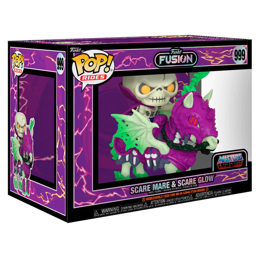 POP Figur Funko Fusion Rides Masters of the Universe Scare Mare & Scare Glow termékfotó