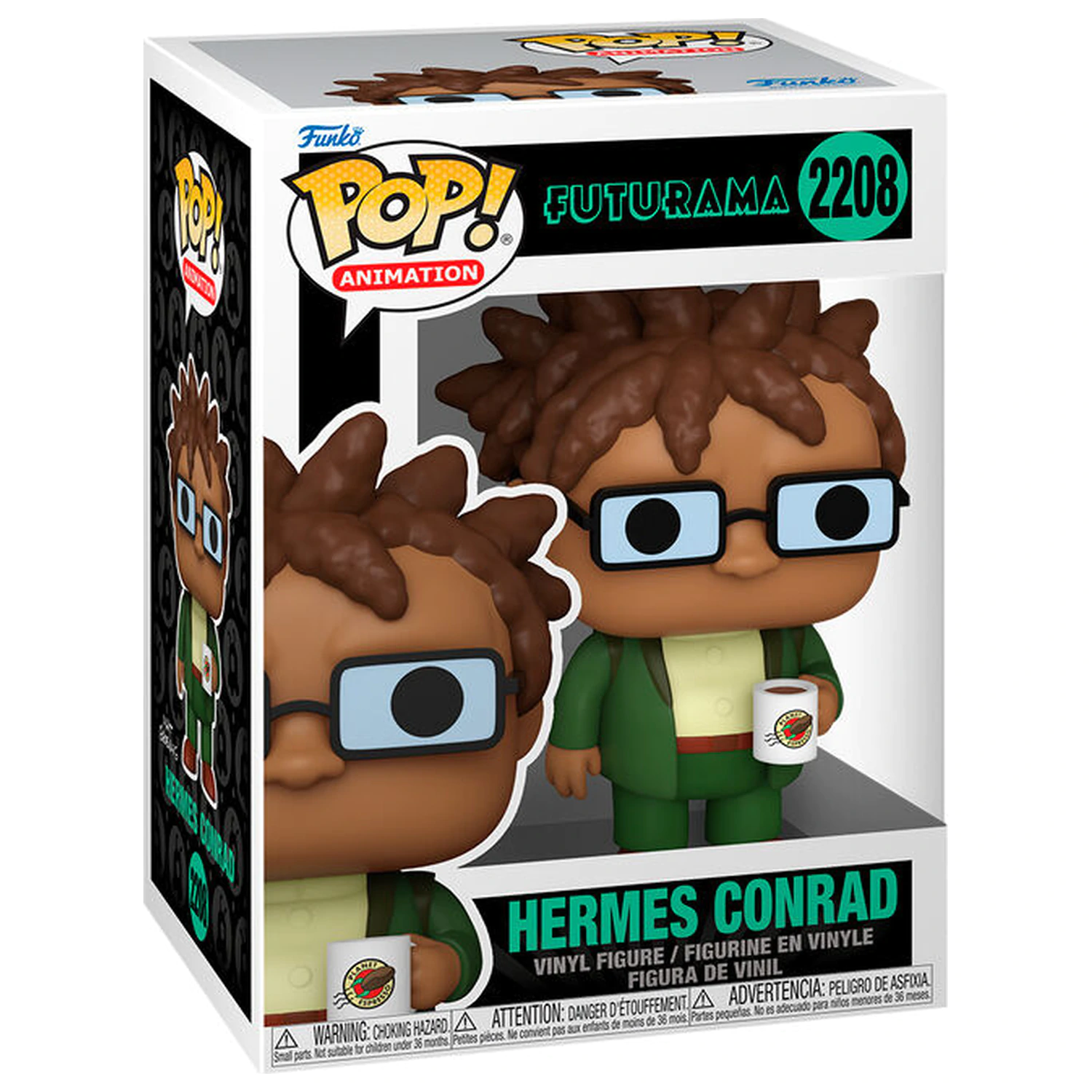 Funko POP Figur Futurama Hermes Conrad Produktfoto