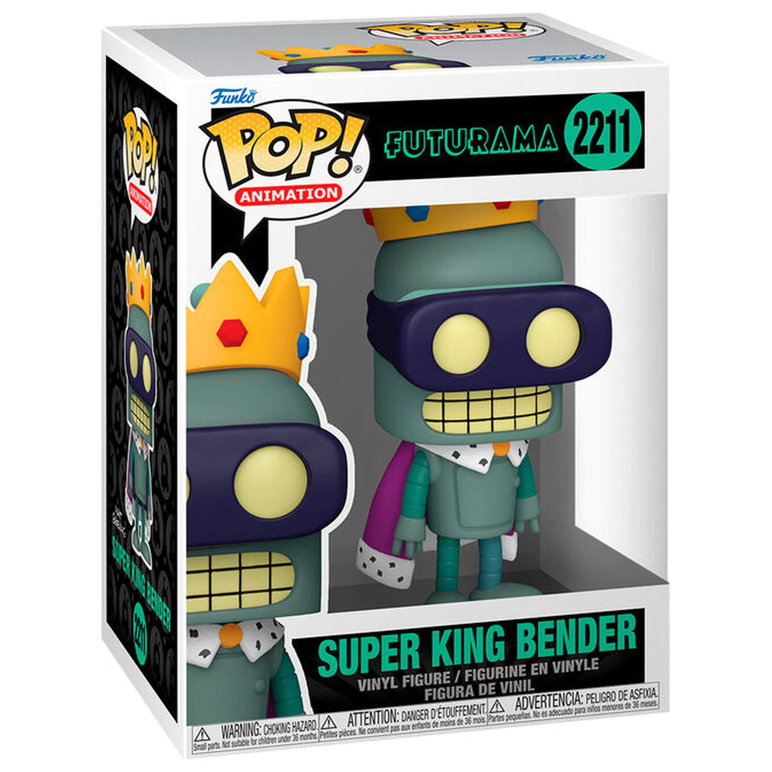 Funko POP Figur Futurama Super King Bender Produktfoto