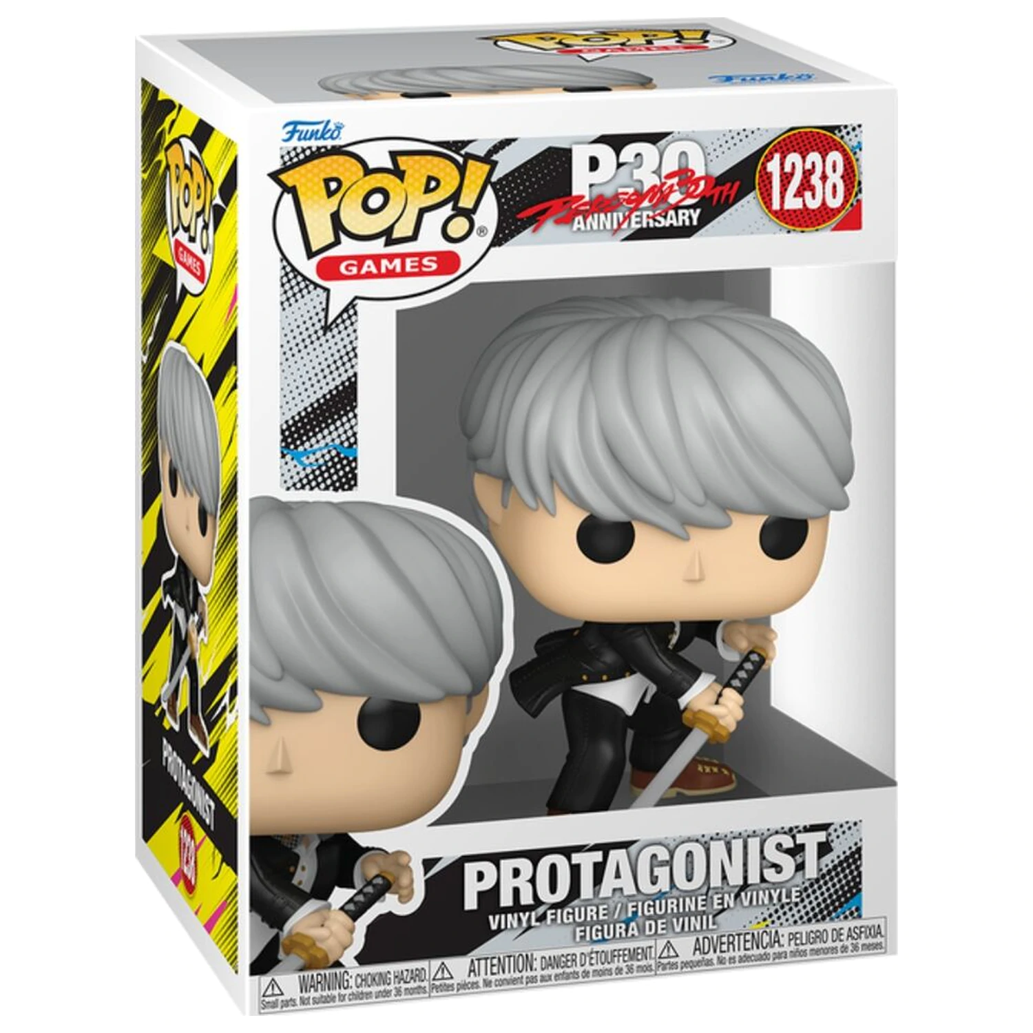 Funko POP Figur Games Persona 4 Golden Protagonist Yu Produktfoto