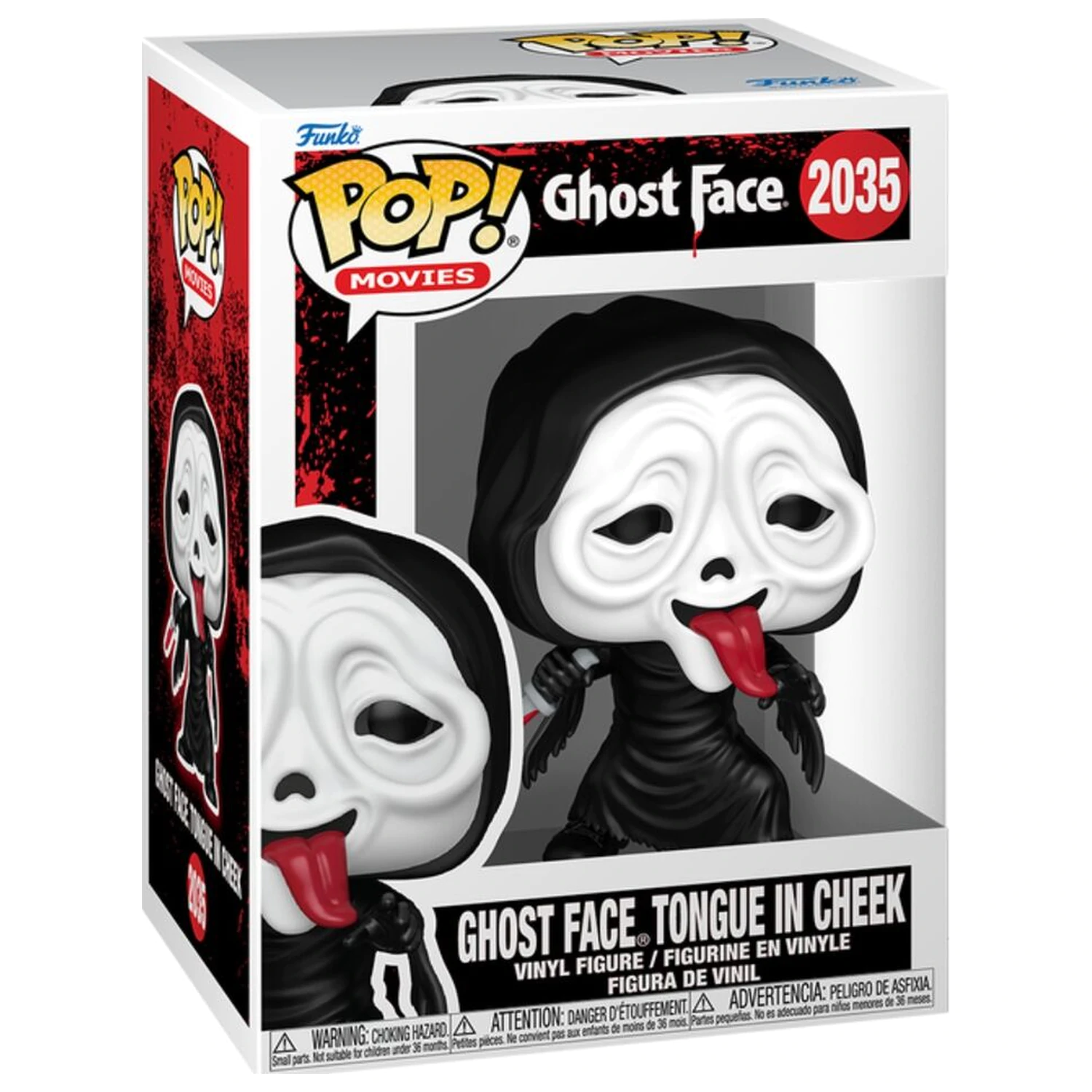 Funko POP Figur Ghost Face - Ghost Face Tongue in Cheek Produktfoto