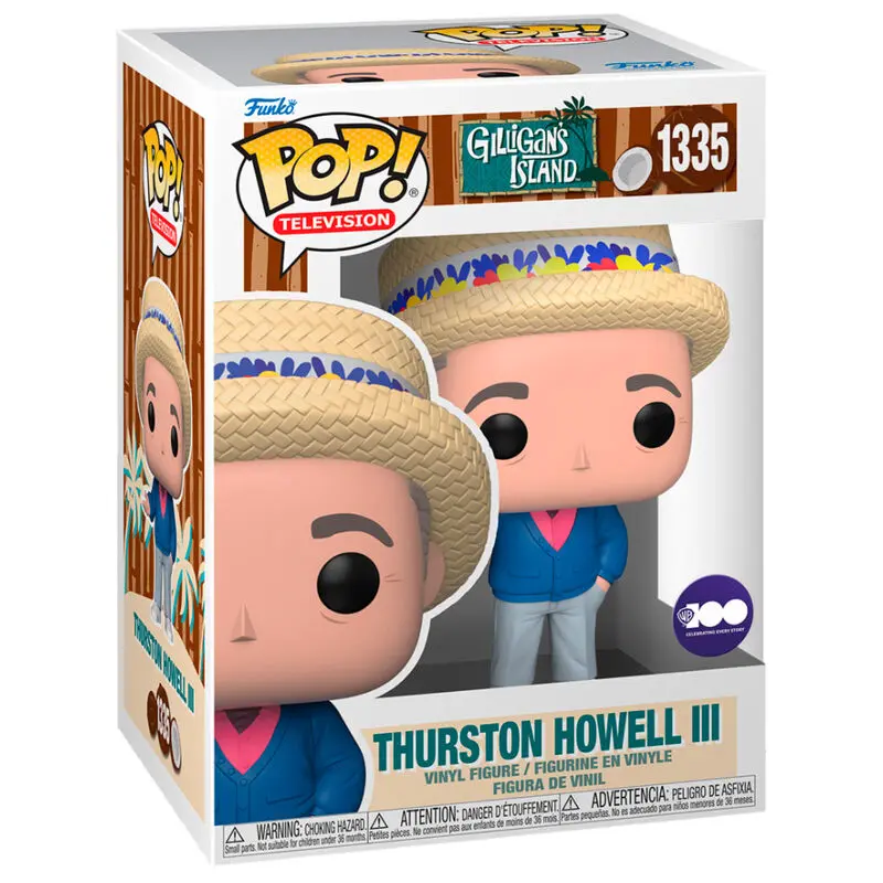 Gilligans Insel POP! TV Vinyl Figur Thurston 9 cm Produktfoto