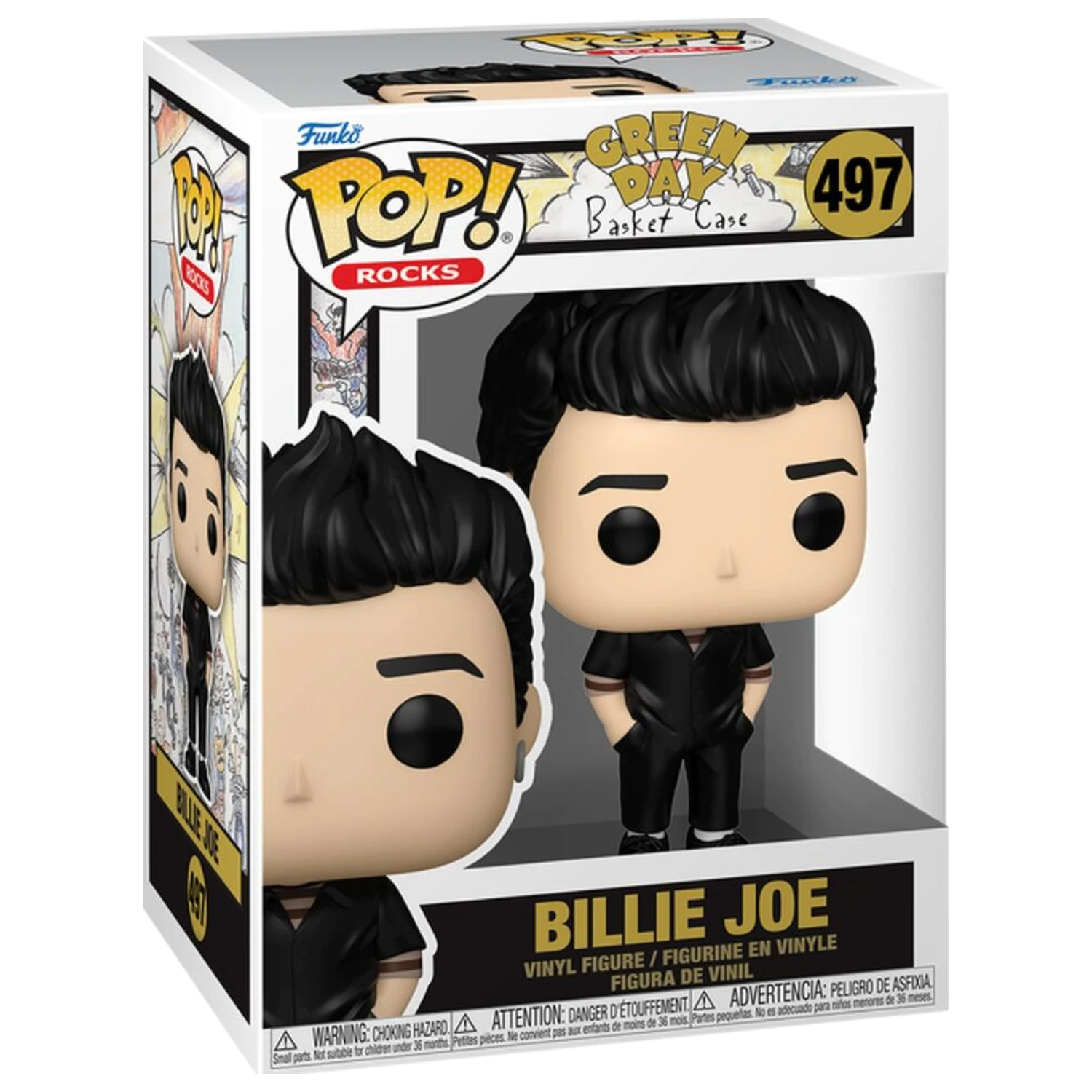 Funko POP Figur Green Day Billie Joe Basket Case Produktfoto