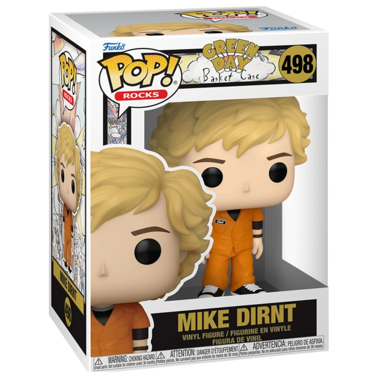 Funko POP Figur Green Day Mike Dirnt Basket Case Produktfoto