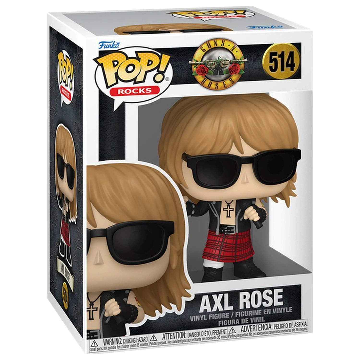Funko POP Figur Guns N Roses Axl Rose Produktfoto