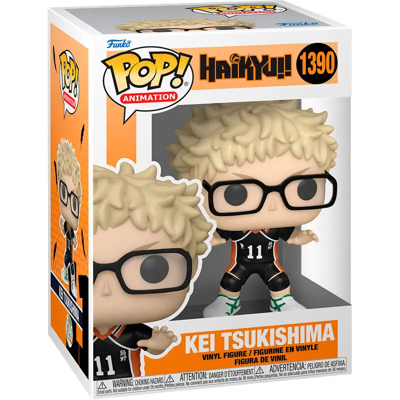 Haikyu!! POP! Animation Vinyl Figur Tsukishima 9 cm termékfotó