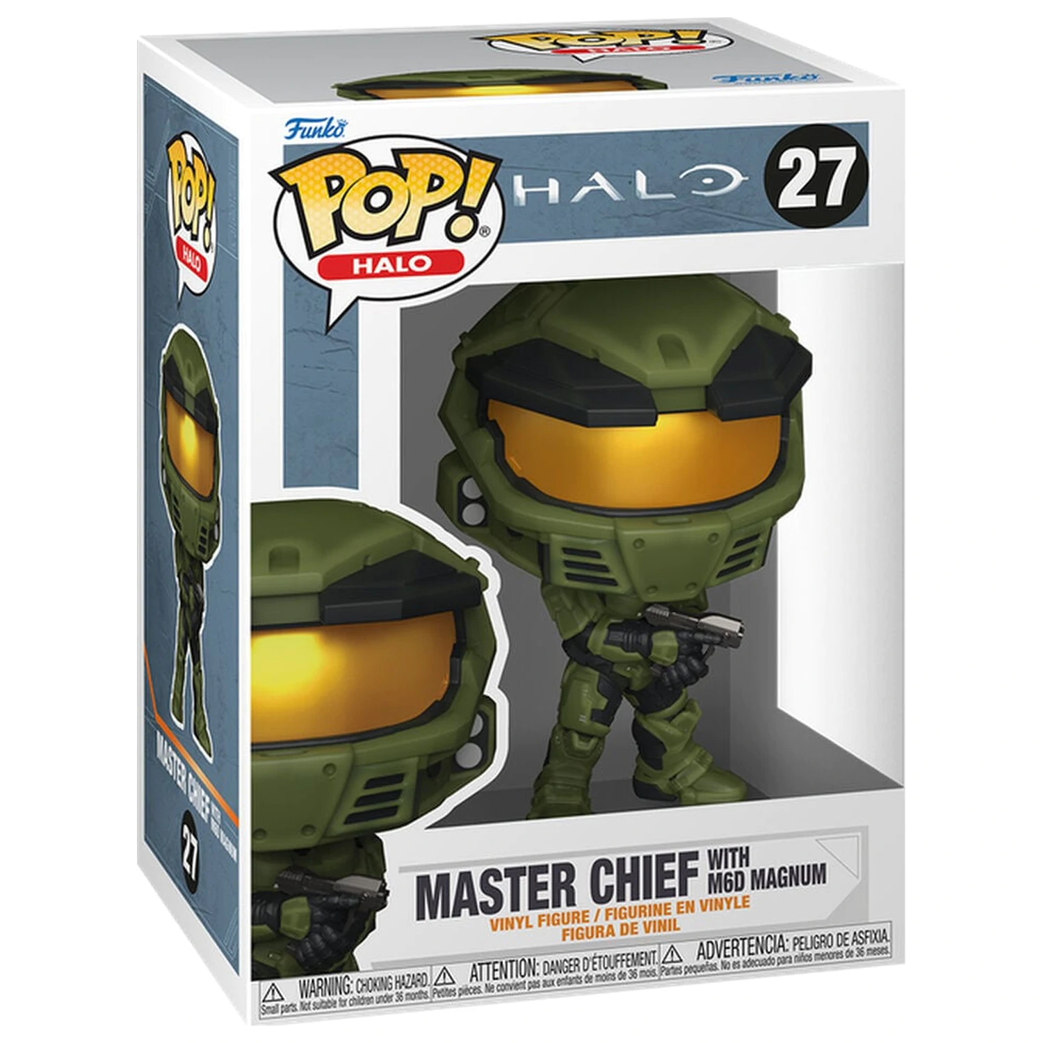 Funko POP! Figur Halo Master Chief mit M6D Magnum Produktfoto