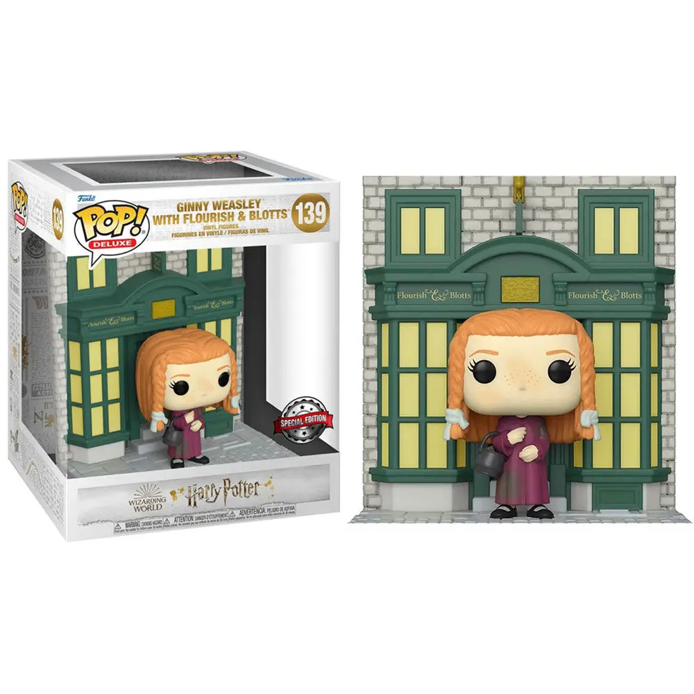 POP Figur Harry Potter Diagon Alley Ginny Weasley Flourish & Blotts Exclusive Produktfoto