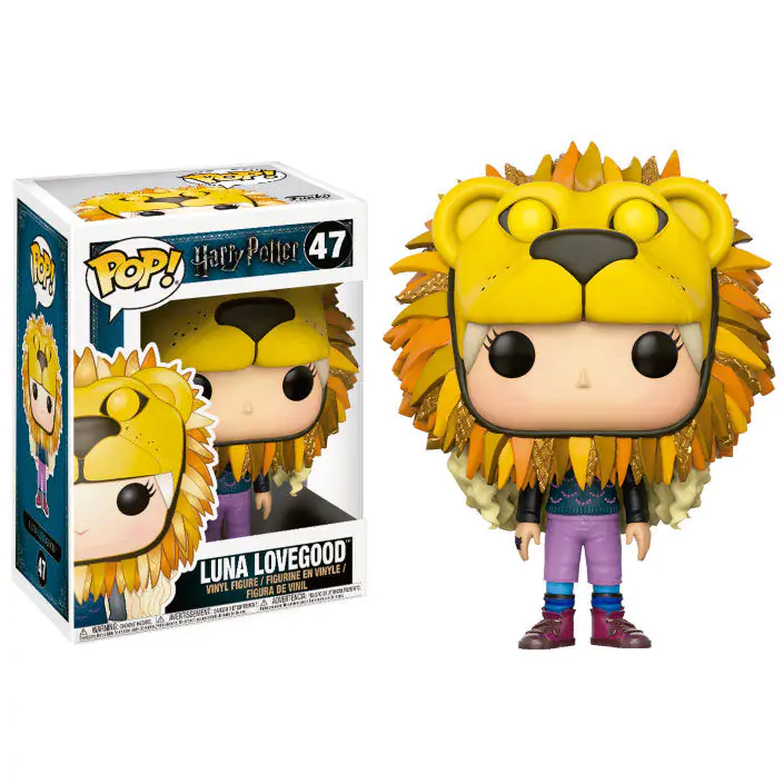 POP Figur Harry Potter Luna Lovegood with Lion Head termékfotó