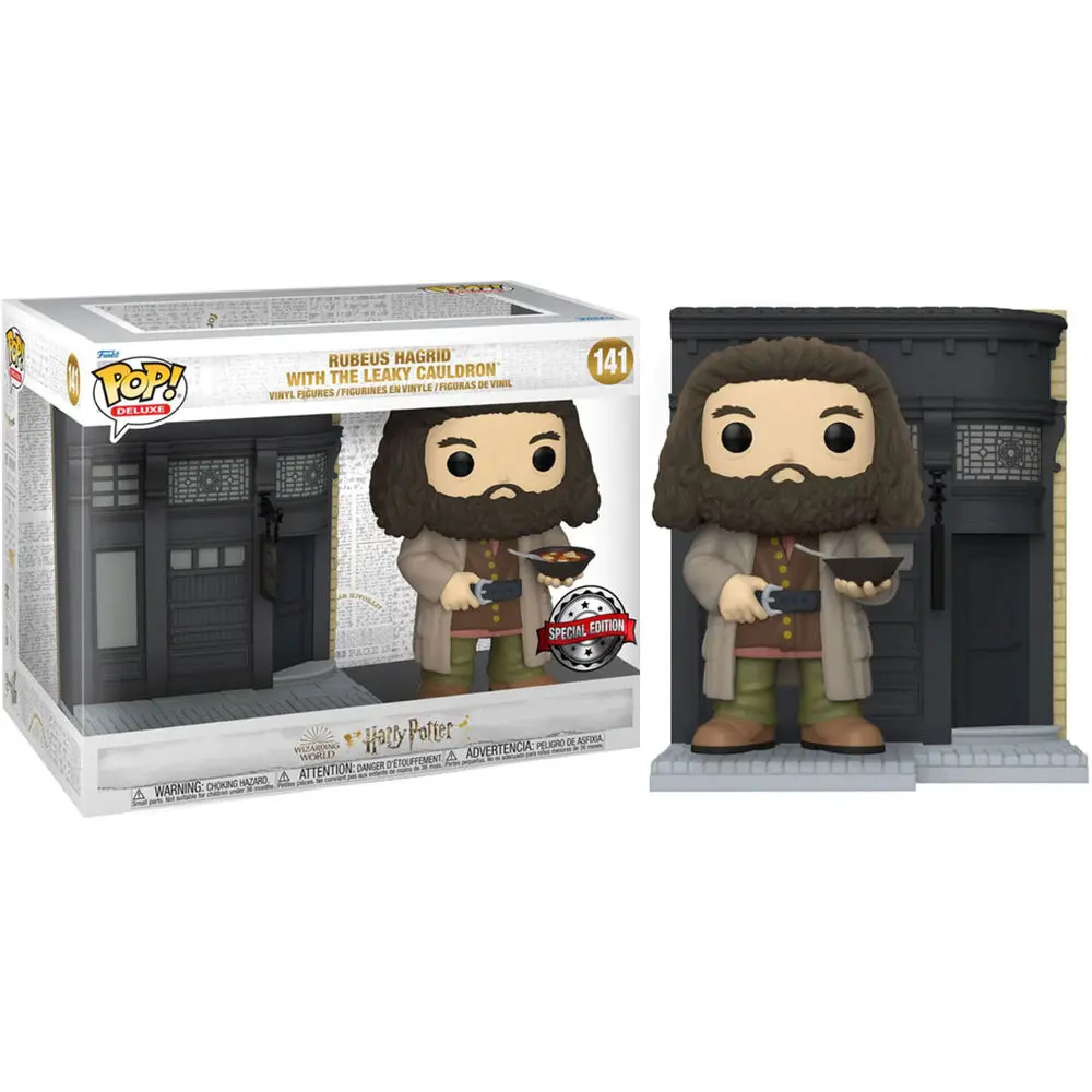 POP Figur Harry Potter Diagon Alley Rubeus Hagrid The Leaky Cauldron Exclusive Produktfoto