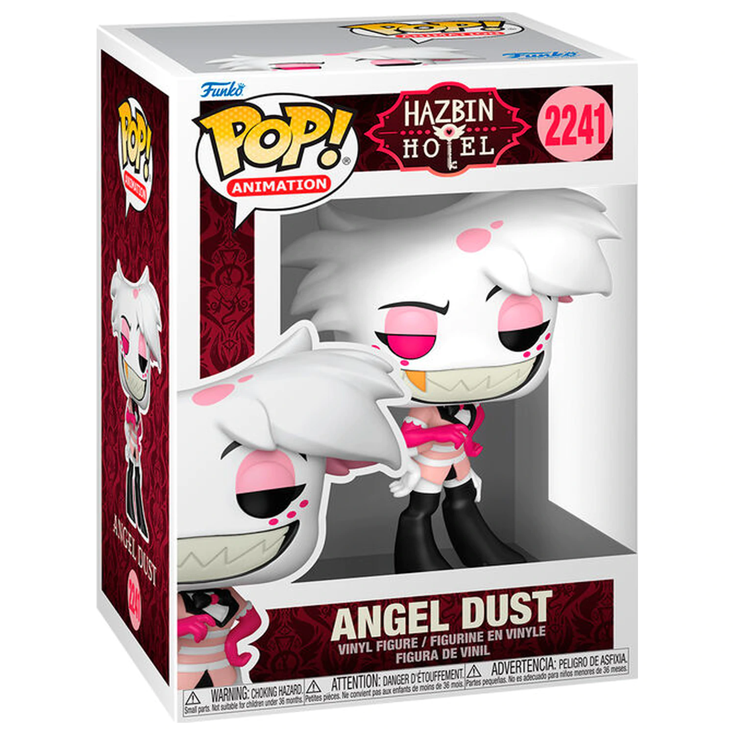 Funko POP Figur Hazbin Hotel Angel Dust Produktfoto