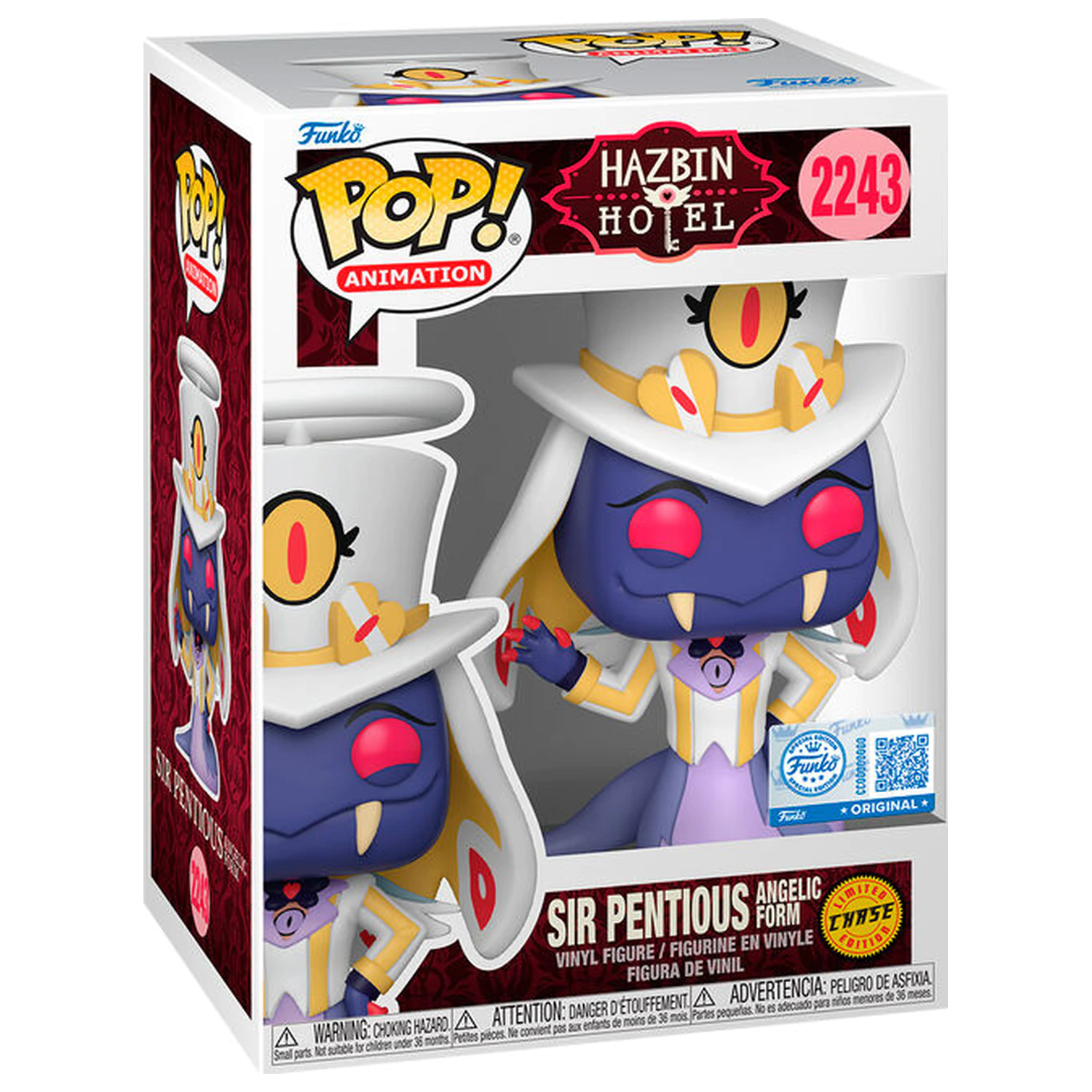 Funko POP Figur Hazbin Hotel Sir Pentious Exklusive Chase Produktfoto