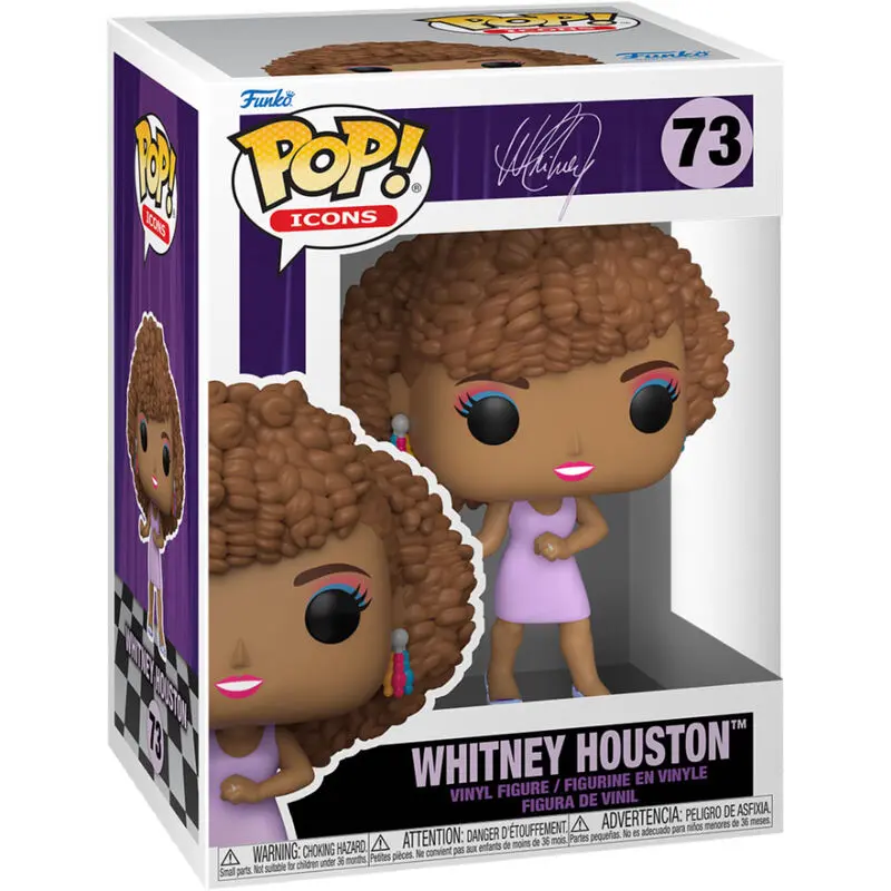 Whitney Houston POP! Icons Vinyl Figur IWDWS 9 cm termékfotó