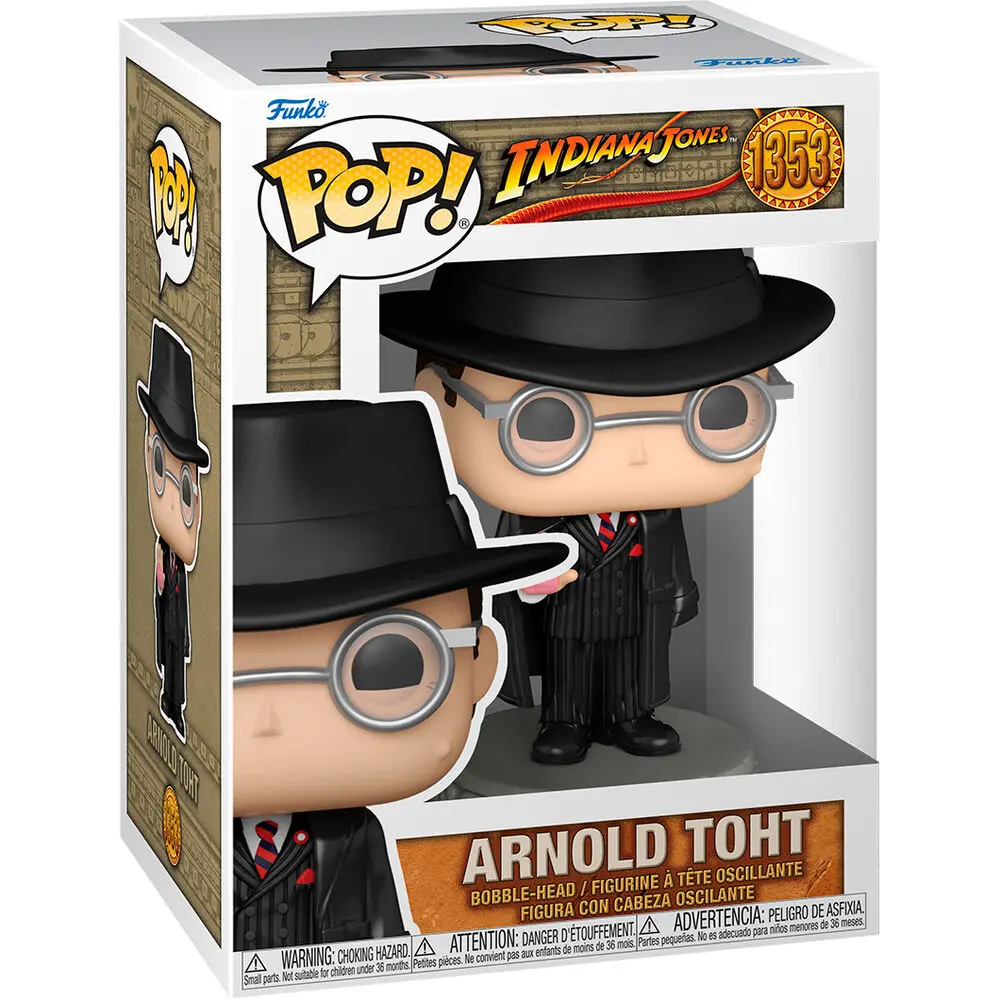 Indiana Jones POP! Movies Vinyl Figur Arnold Toht 9 cm termékfotó
