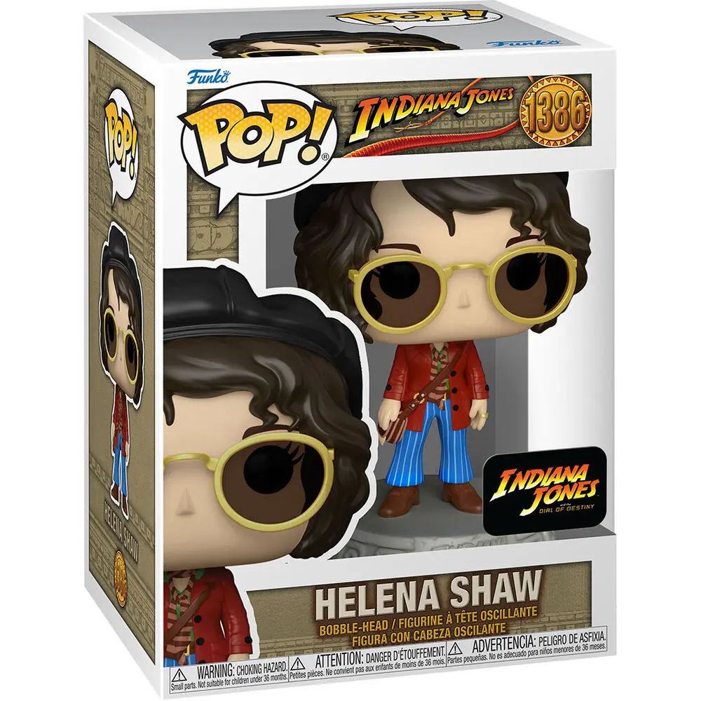 Indiana Jones 5 POP! Movies Vinyl Figur Helena Shaw 9 cm termékfotó