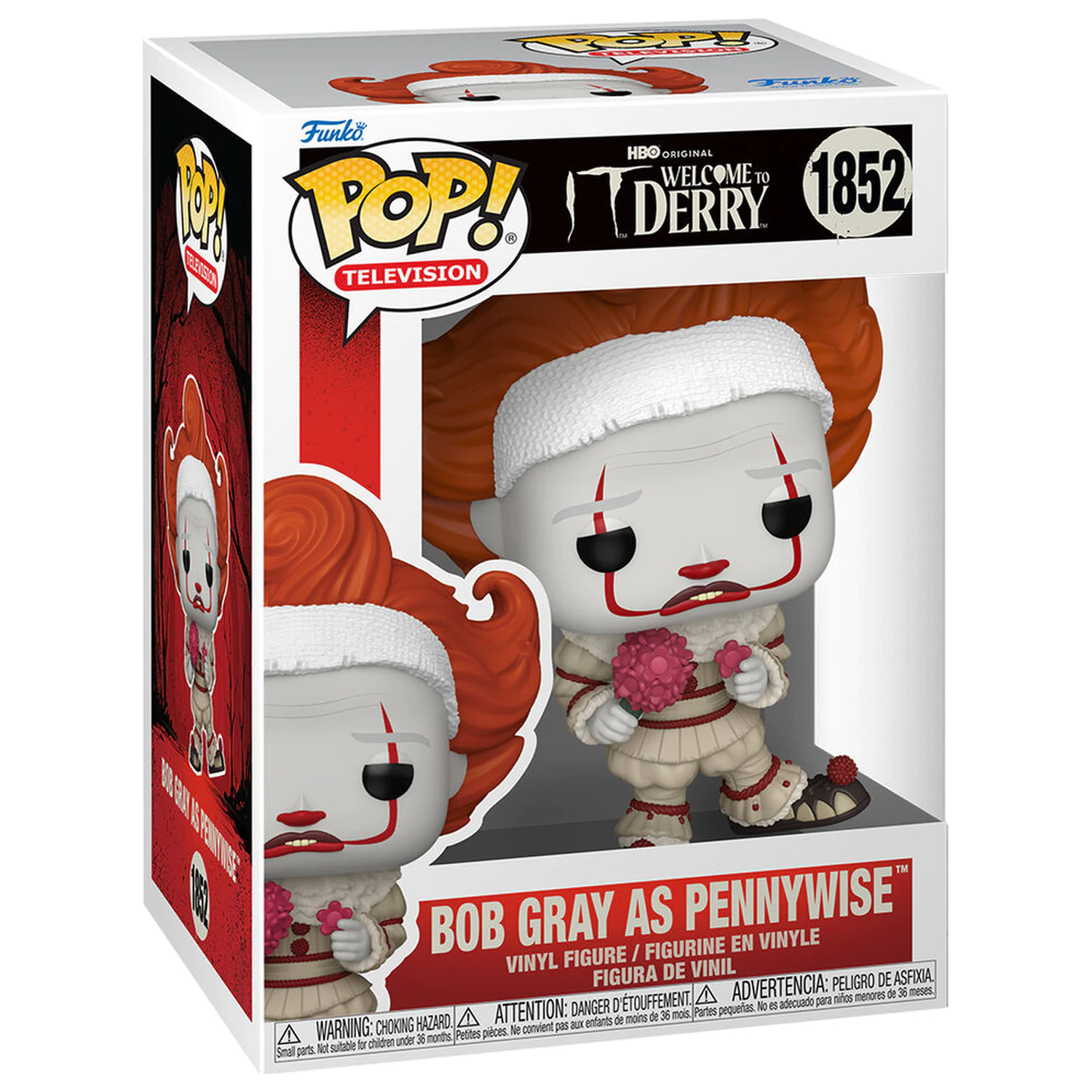 Funko POP! Figur IT Welcome To Derry Bob Gray als Pennywise Produktfoto