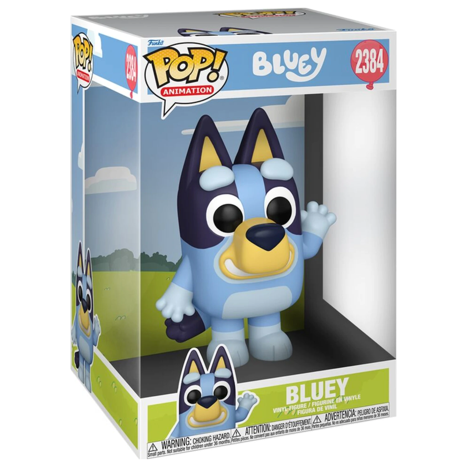 Funko POP Figur Jumbo Bluey - Bluey 25cm Produktfoto