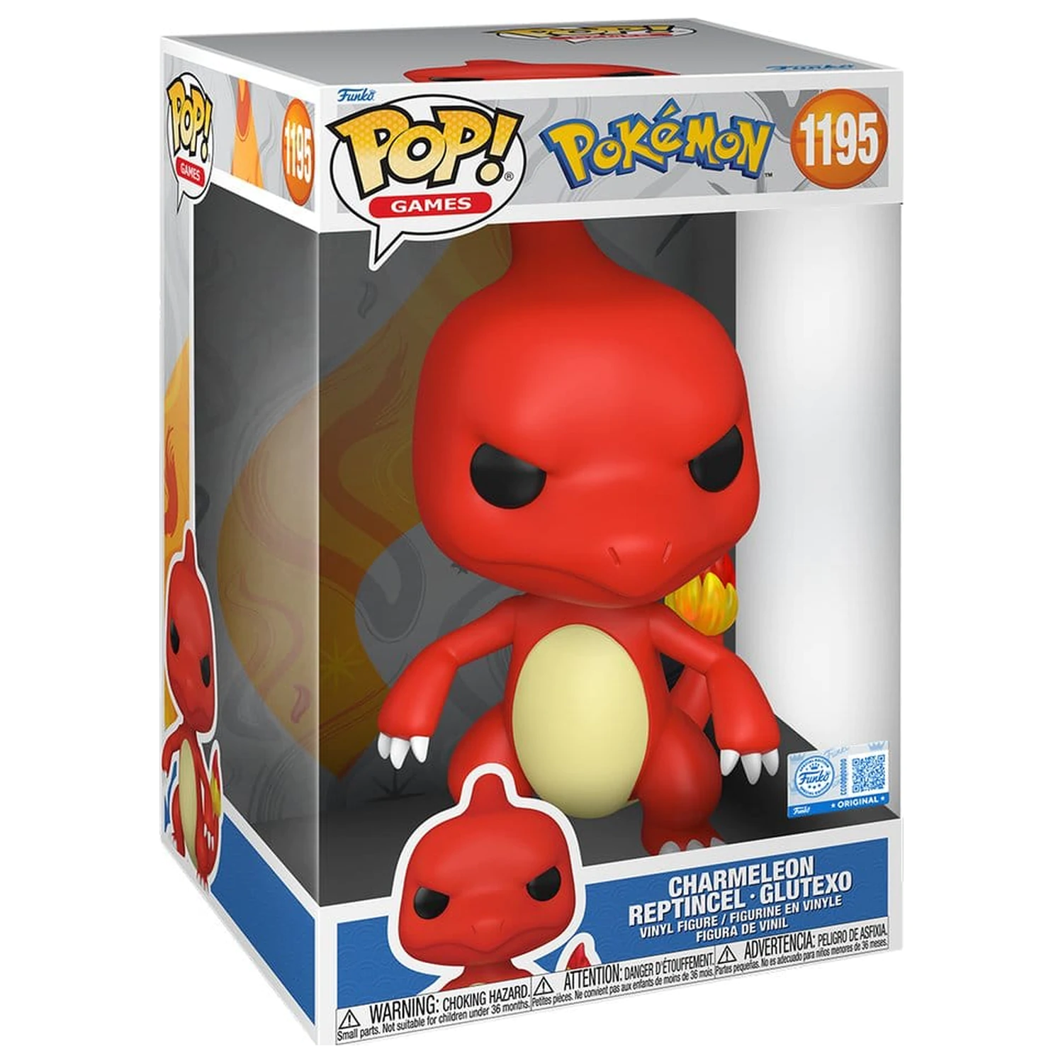 Funko POP Figur Jumbo Pokemon Charmeleon Produktfoto