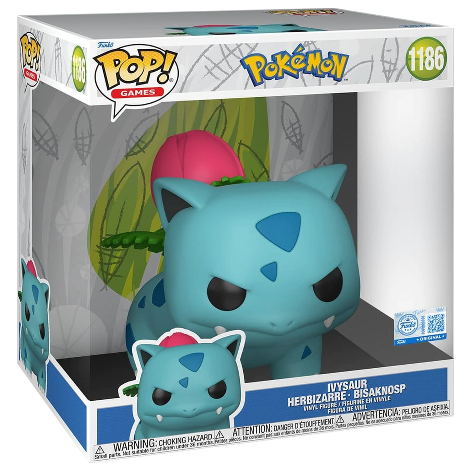 Funko POP Figur Jumbo Pokemon Ivysaur Produktfoto