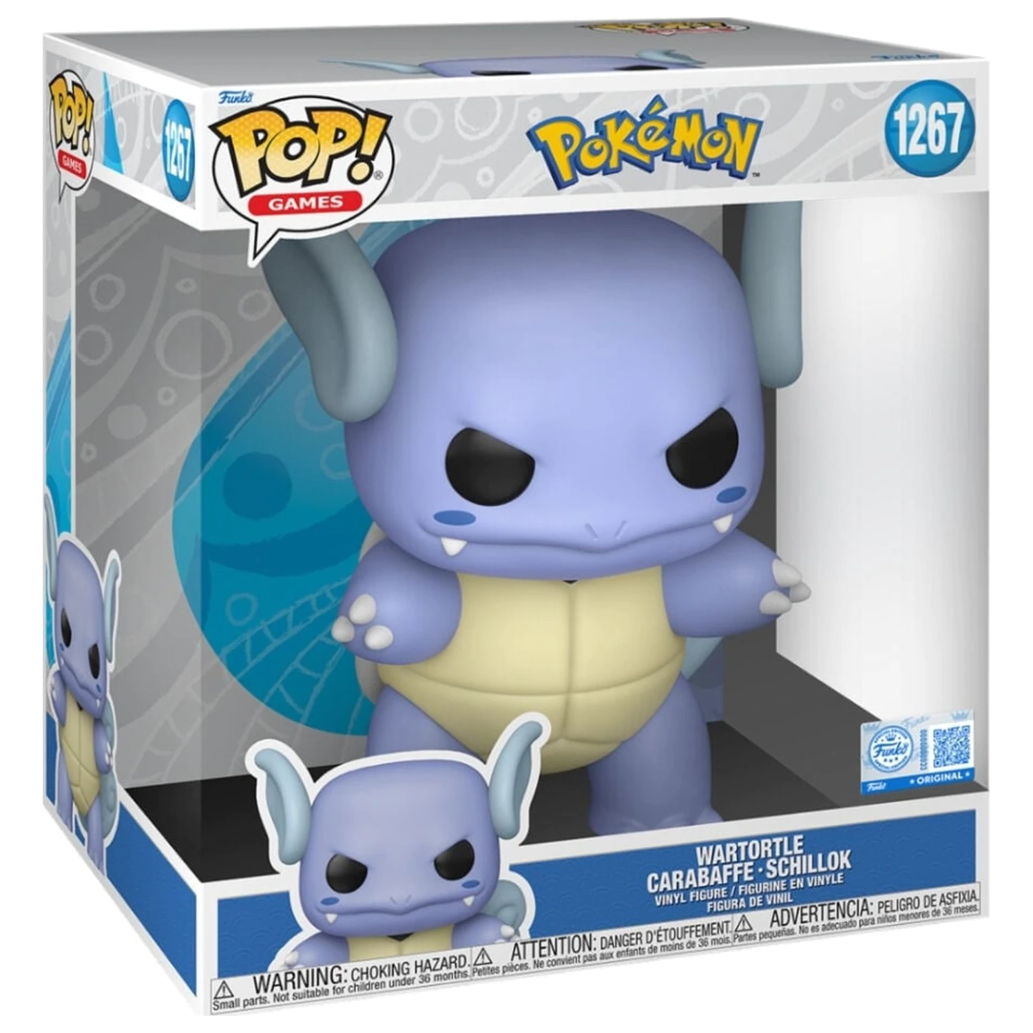 Funko POP Figur Jumbo Pokemon Wartortle Produktfoto