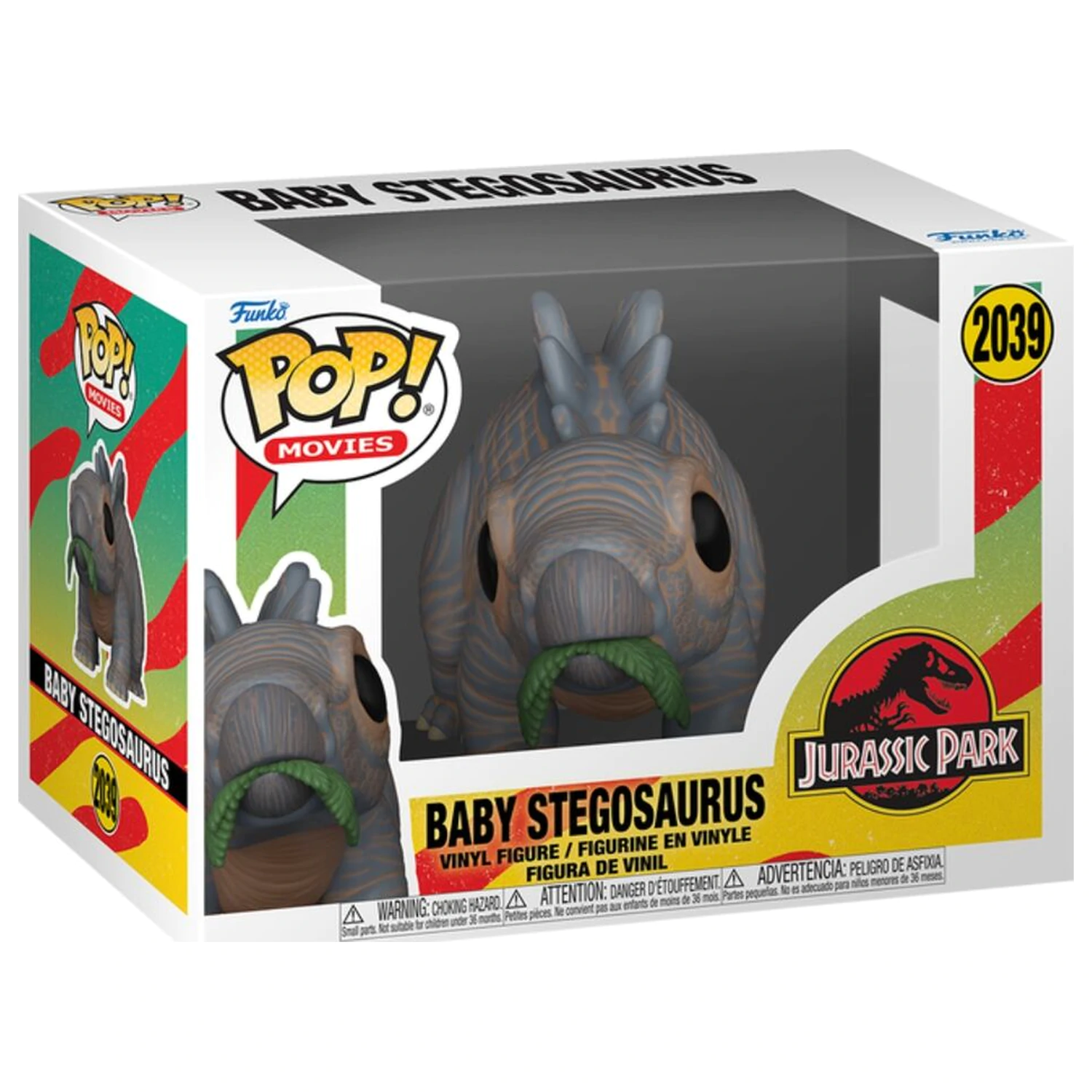Funko POP Figur Jurassic Park Baby Stegosaurus Produktfoto