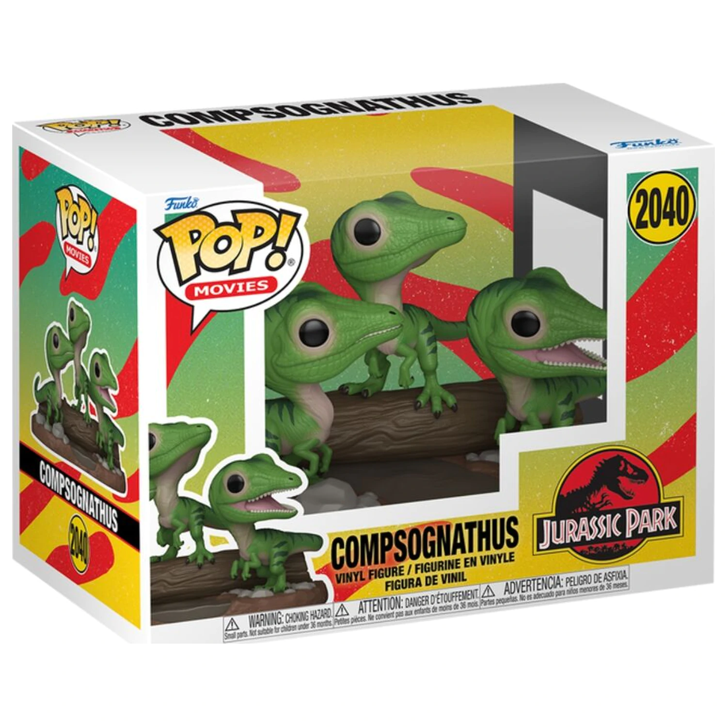 Funko POP! Figur Premium Jurassic Park Compsognathus Produktfoto