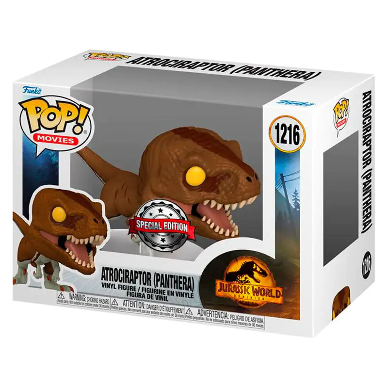 POP Figur Jurassic World 3 Atrociraptor Panthera Exclusive termékfotó