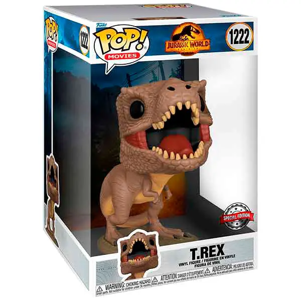 POP Figur Jurassic World 3 T-Rex Exclusive 25cm termékfotó