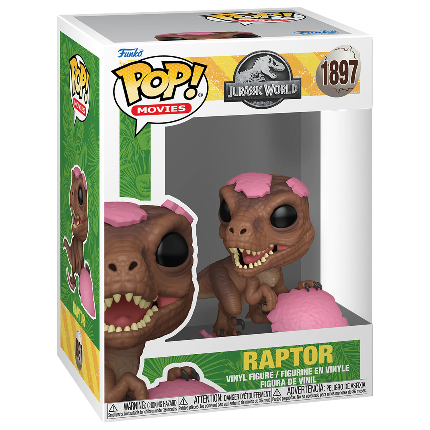 Funko POP Figur Jurassic World Raptor Produktfoto