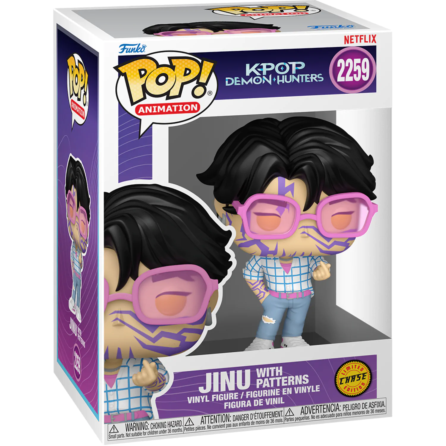 Funko POP Figur Kpop Demon Hunters Jinu Chase Produktfoto