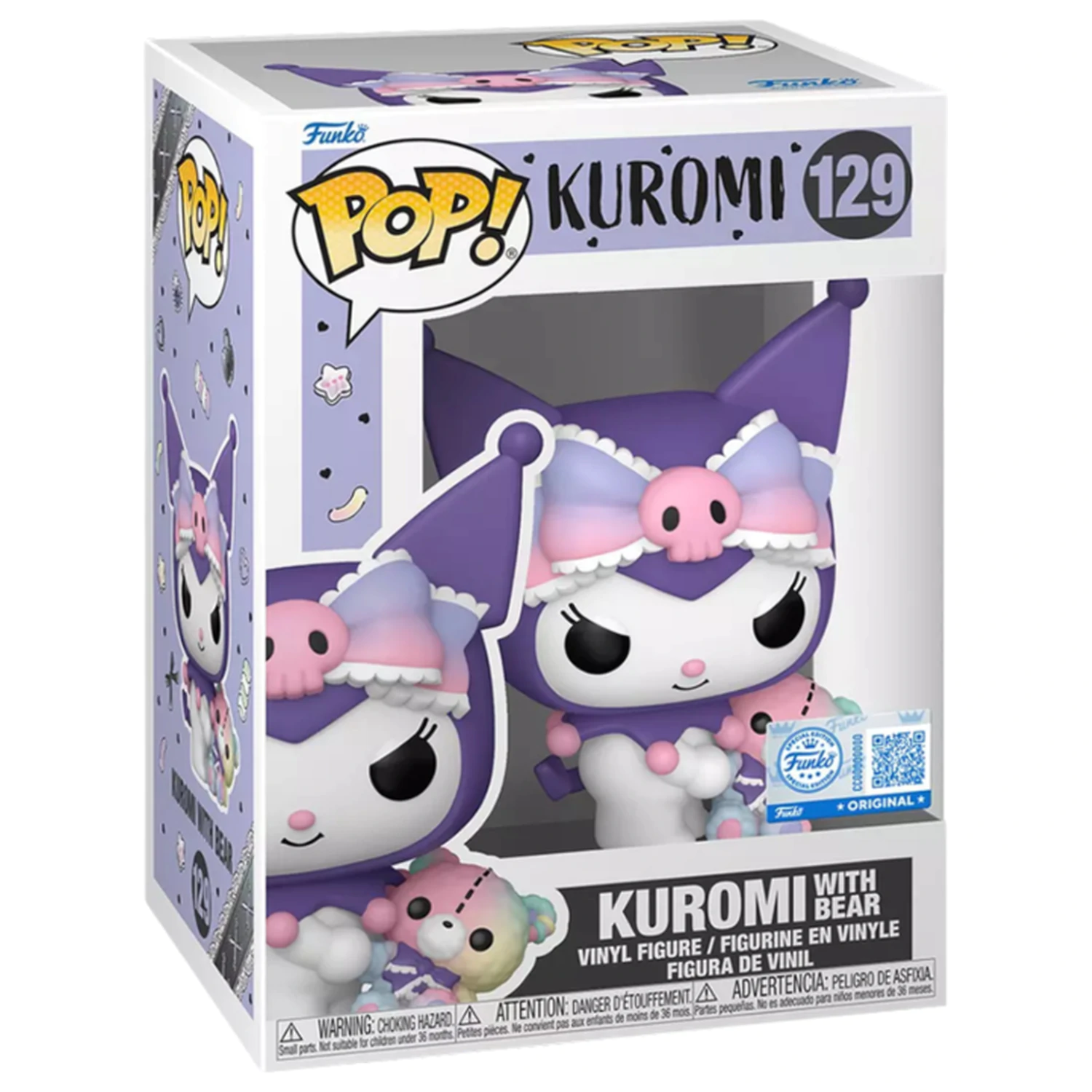 Funko POP Figur Kuromi - Kuromi with Bear Exclusive Produktfoto