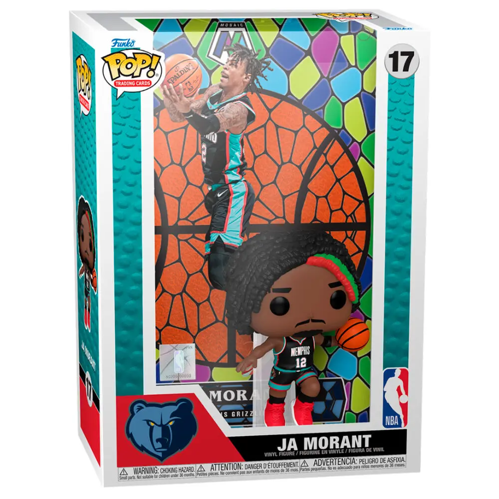 NBA POP! Trading Cards Vinyl Figur Ja Morant (Mosaic) 9 cm Produktfoto