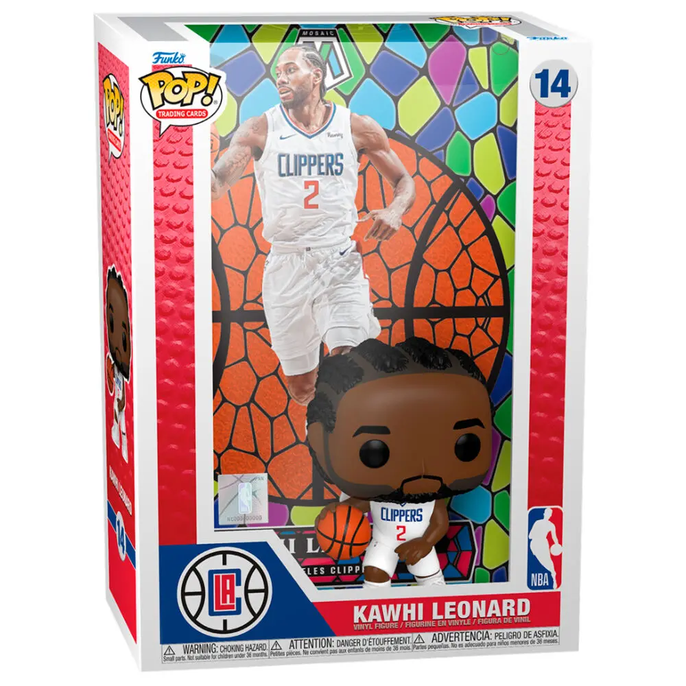 NBA POP! Trading Cards Vinyl Figur Kawhi L (Mosaic) 9 cm termékfotó