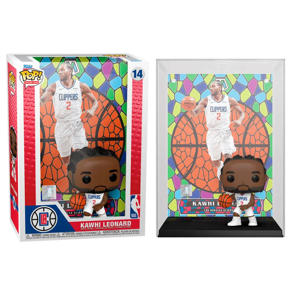 NBA POP! Trading Cards Vinyl Figur Kawhi L (Mosaic) 9 cm termékfotó