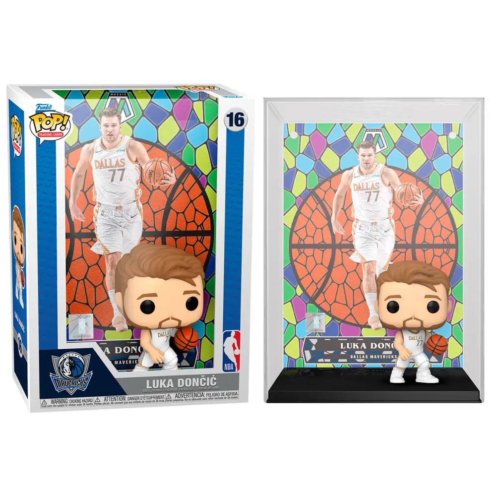 NBA POP! Trading Cards Vinyl Figur Luka D (Mosaic) 9 cm Produktfoto